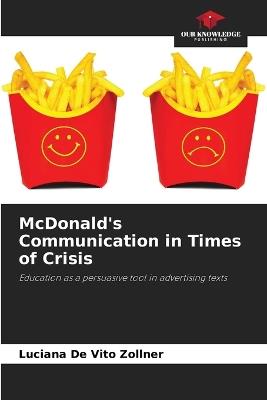 McDonald's Communication in Times of Crisis - Luciana de Vito Zollner - cover