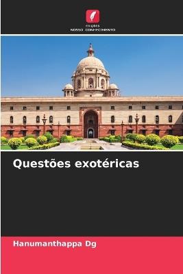 Questões exotéricas - Hanumanthappa Dg - cover