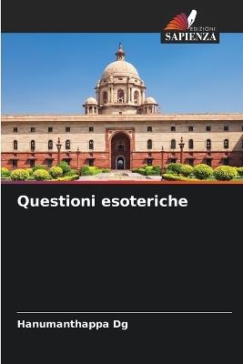 Questioni esoteriche - Hanumanthappa Dg - cover