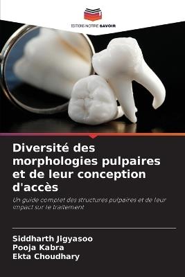 Diversité des morphologies pulpaires et de leur conception d'accès - Siddharth Jigyasoo,Pooja Kabra,Ekta Choudhary - cover