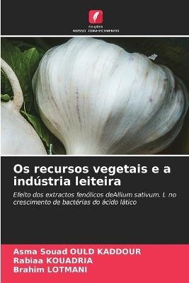 Os recursos vegetais e a indústria leiteira - Asma Souad Ould Kaddour,Rabiaa Kouadria,Brahim Lotmani - cover
