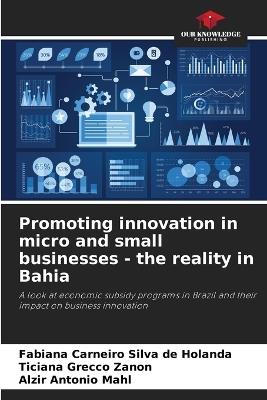 Promoting innovation in micro and small businesses - the reality in Bahia - Fabiana Carneiro Silva de Holanda,Ticiana Grecco Zanon,Alzir Antonio Mahl - cover