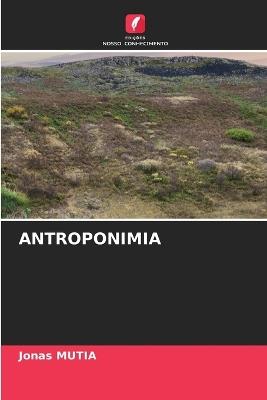 Antroponimia - Jonas Mutia - cover