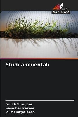 Studi ambientali - Srilali Siragam,Sasidhar Karem,V Manikyalarao - cover