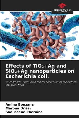 Effects of TiO₂+Ag and SiO₂+Ag nanoparticles on Escherichia coli. - Amina Bouzana,Maroua Drissi,Saoussene Chernine - cover