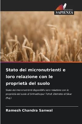 Stato dei micronutrienti e loro relazione con le proprietà del suolo - Ramesh Chandra Sanwal - cover