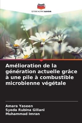 Amélioration de la génération actuelle grâce à une pile à combustible microbienne végétale - Amara Yaseen,Syeda Rubina Gillani,Muhammad Imran - cover