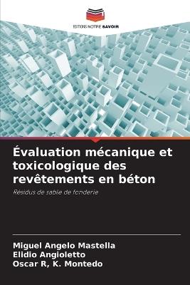 Évaluation mécanique et toxicologique des revêtements en béton - Miguel Angelo Mastella,Elidio Angioletto,Oscar R K Montedo - cover