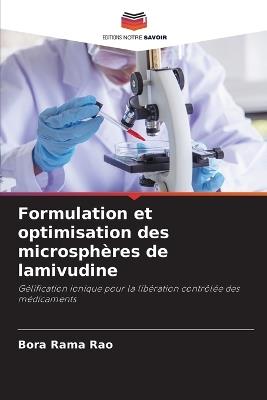 Formulation et optimisation des microsphères de lamivudine - Bora Rama Rao - cover