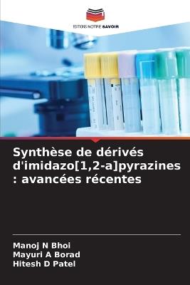 Synthèse de dérivés d'imidazo[1,2-a]pyrazines: avancées récentes - Manoj N Bhoi,Mayuri A Borad,Hitesh D Patel - cover
