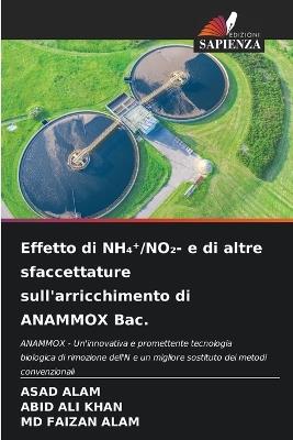 Effetto di NH₄⁺/NO₂- e di altre sfaccettature sull'arricchimento di ANAMMOX Bac. - Asad Alam,Abid Ali Khan,Faizan Alam - cover