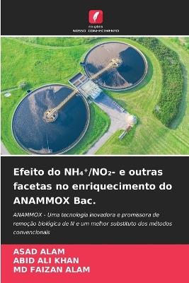 Efeito do NH₄⁺/NO₂- e outras facetas no enriquecimento do ANAMMOX Bac. - Asad Alam,Abid Ali Khan,Faizan Alam - cover