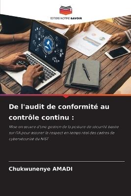 De l'audit de conformité au contrôle continu - Chukwunenye Amadi - cover