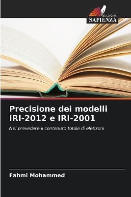 Precisione dei modelli IRI-2012 e IRI-2001 - Fahmi Mohammed - cover
