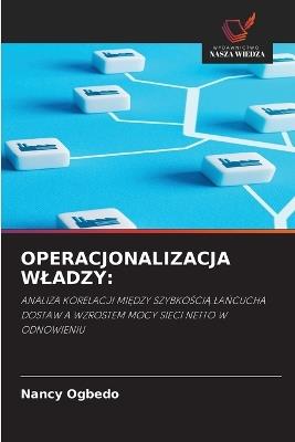 Operacjonalizacja Wladzy - Nancy Ogbedo - cover
