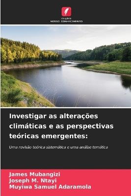 Investigar as alterações climáticas e as perspectivas teóricas emergentes - James Mubangizi,Joseph M Ntayi,Muyiwa Samuel Adaramola - cover