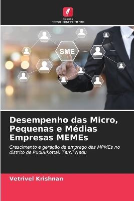 Desempenho das Micro, Pequenas e Médias Empresas MEMEs - Vetrivel Krishnan - cover