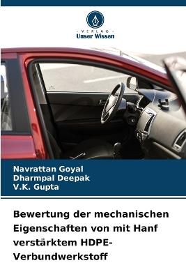 Bewertung der mechanischen Eigenschaften von mit Hanf verstärktem HDPE-Verbundwerkstoff - Navrattan Goyal,Dharmpal Deepak,V K Gupta - cover