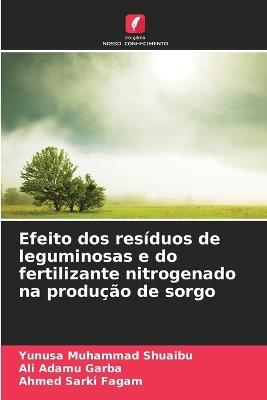 Efeito dos resíduos de leguminosas e do fertilizante nitrogenado na produção de sorgo - Yunusa Muhammad Shuaibu,Ali Adamu Garba,Ahmed Sarki Fagam - cover