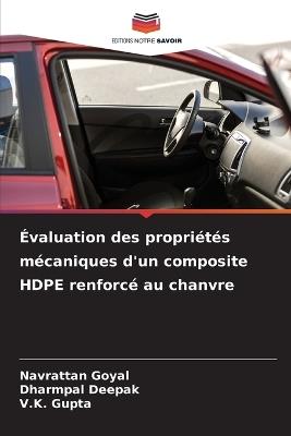Évaluation des propriétés mécaniques d'un composite HDPE renforcé au chanvre - Navrattan Goyal,Dharmpal Deepak,V K Gupta - cover