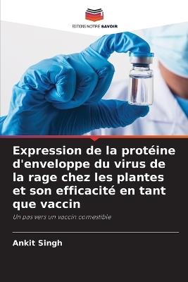Expression de la protéine d'enveloppe du virus de la rage chez les plantes et son efficacité en tant que vaccin - Ankit Singh - cover