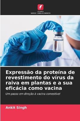 Expressão da proteína de revestimento do vírus da raiva em plantas e a sua eficácia como vacina - Ankit Singh - cover