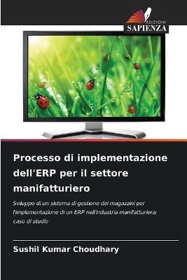 Processo di implementazione dell'ERP per il settore manifatturiero - Sushil Kumar Choudhary - cover