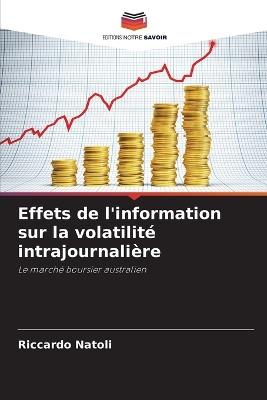 Effets de l'information sur la volatilité intrajournalière - Riccardo Natoli - cover