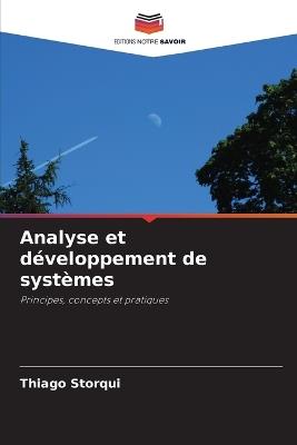 Analyse et développement de systèmes - Thiago Storqui - cover