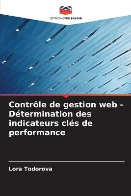 Contrôle de gestion web - Détermination des indicateurs clés de performance - Lora Todorova - cover