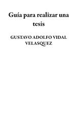 Guía para realizar una tesis