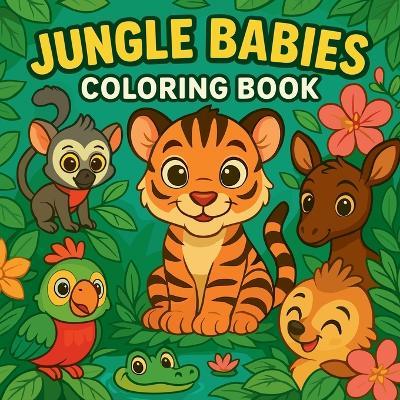 Jungle Babies - Coloring Book - Chris Martin - cover