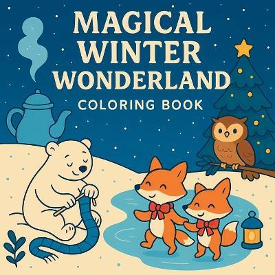 Magical Winter Wonderland - Coloring Book - Chris Martin - cover