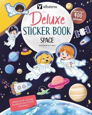 Deluxe Sticker Book: Space - Lenka Cibulkova - cover