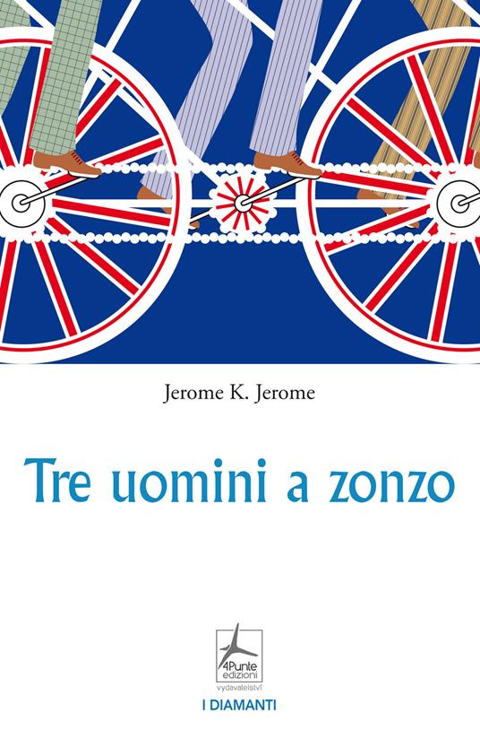Tre uomini a zonzo - Jerome K. Jerome - copertina