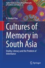 Cultures of Memory in South Asia