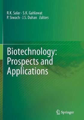 Biotechnology: Prospects and Applications - cover