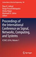 Proceedings of the International Conference on Signal, Networks, Computing, and Systems: ICSNCS 2016, Volume 1 - cover