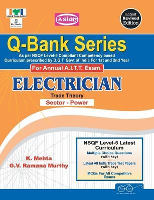 Q-Bank Series Semester 1,2,3&4 Electrician - K Mehta,G V Ramana Murthy - cover