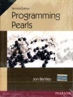 Programming Pearls - Joe Bentley - cover