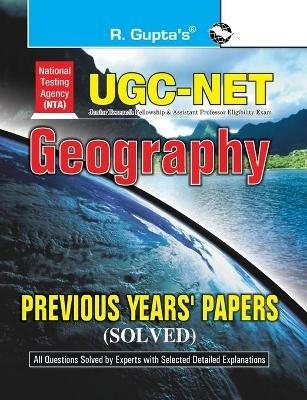 UGC Net Geography: Previous Years' Paper (Solved) - R. Gupta - cover
