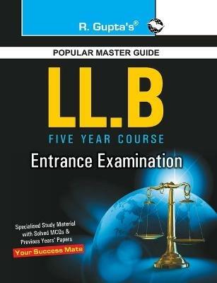 LL.B Entrance Examination (5 Year Course) - Gyan Prakash - cover