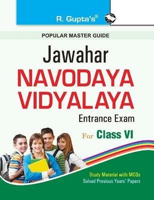 Jawahar Navodaya Vidayalaya Entrance Test Class Vi - R Gupta - cover
