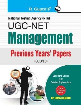 UGC NET Management: Previous Years' Papers (solved) - R. Gupta - cover
