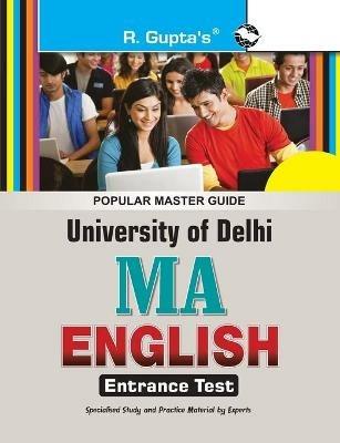 English Entrance Test: M.A. Delhi University : Popular Master Guide - R. Gupta - cover