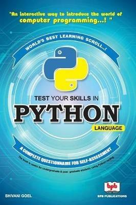 Test Your Skills In Python Language - Shivani Goel - cover