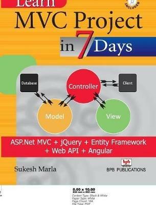 Learn Mvc in 7 Days - Marla Sukseh - cover