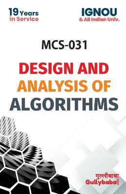 MCS-031 Design And Analysis Of Algorithm - Vimal Kumar Sharma,S Roy - cover