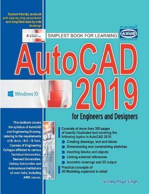 Autocad 2019 - Vishnu Priya Singh - cover