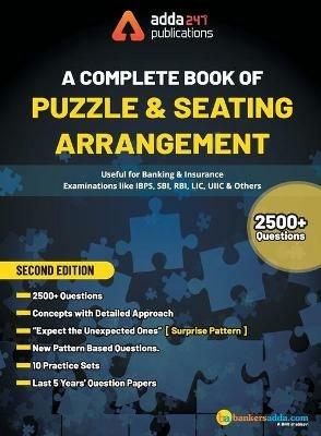 A Complete Book of Puzzle & Seating Arrangement 2500+ Question - Adda247 - cover